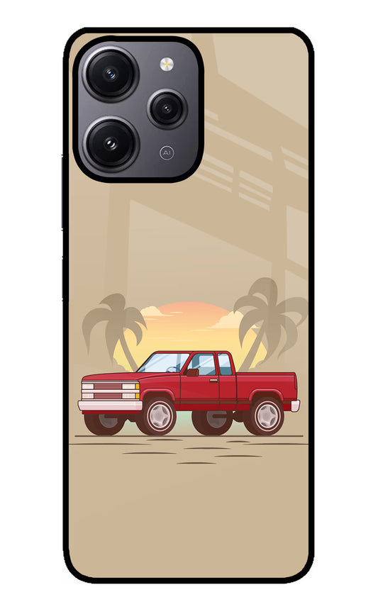 Desert Classic Drive Redmi 12 4G Glass Case