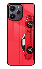 Red Velocity Redmi 12 4G Glass Case