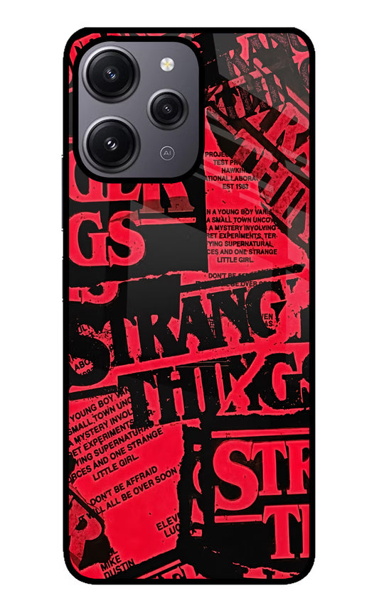 Ordinary Things Redmi 12 4G Glass Case