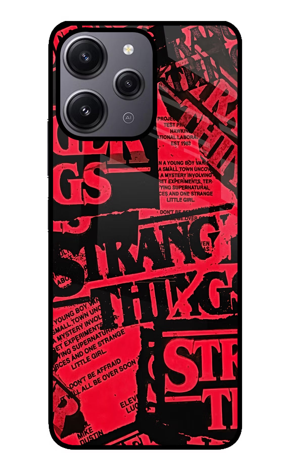 Ordinary Things Redmi 12 4G Glass Case Back Cover by Casekaro