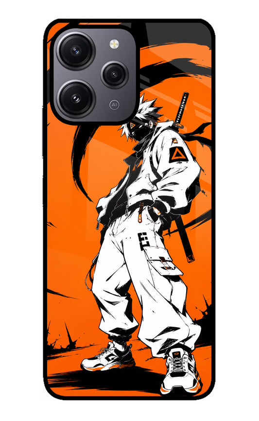 Street Samurai  Redmi 12 4G Glass Case