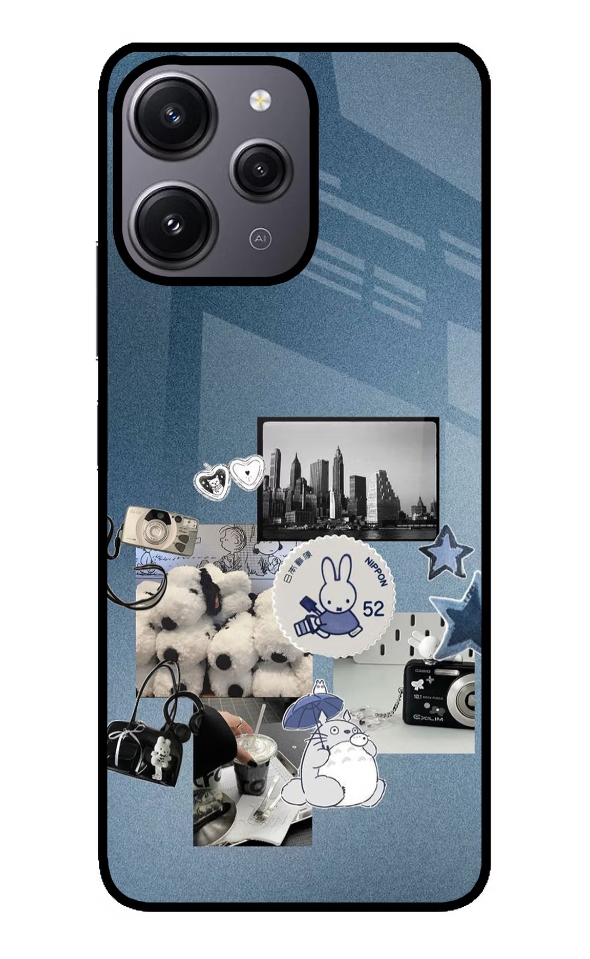 Miffy Redmi 12 4G Glass Case