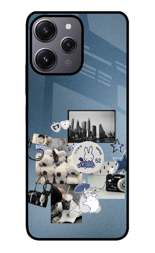 Miffy Redmi 12 4G Glass Case