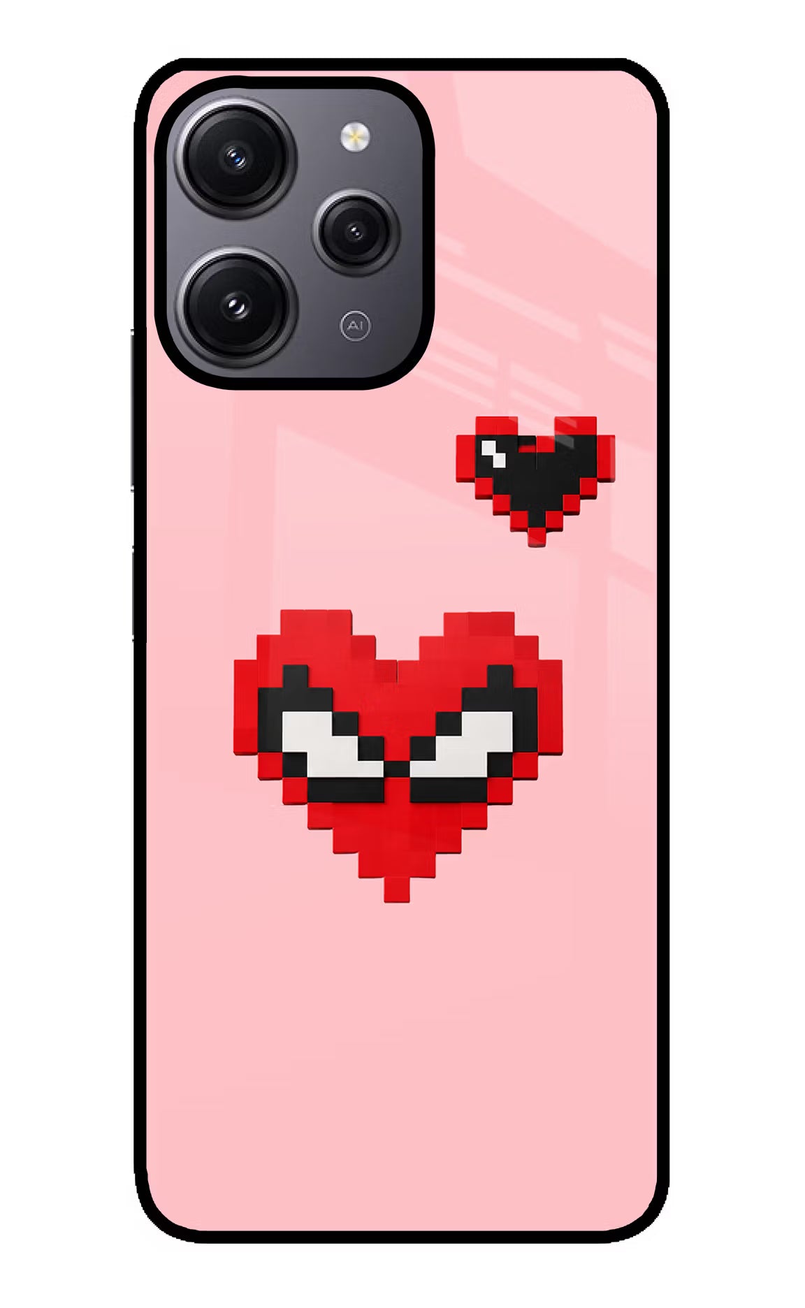 Gwen Heart Redmi 12 4G Glass Case