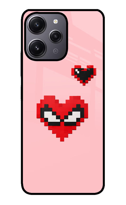 Gwen Heart Redmi 12 4G Glass Case