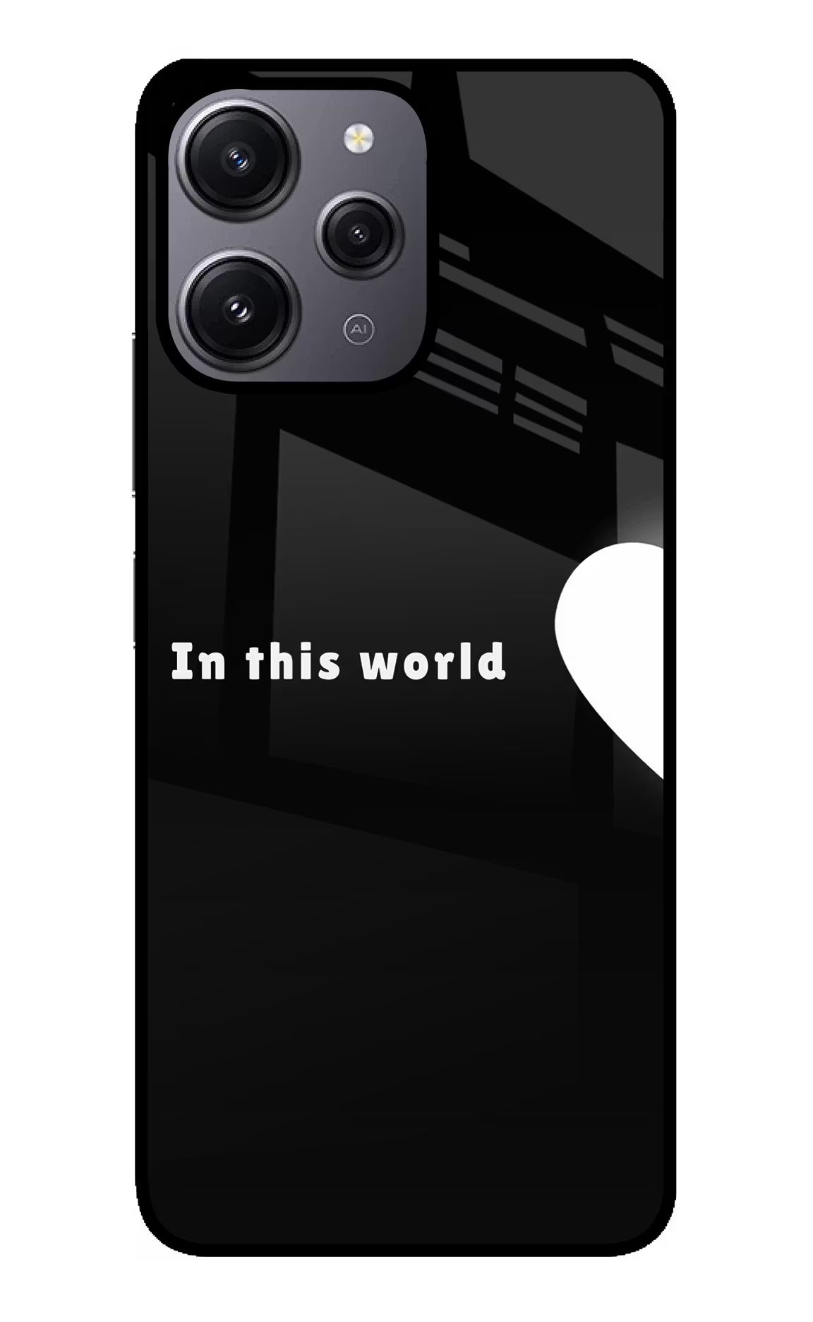 This World Redmi 12 4G Glass Case