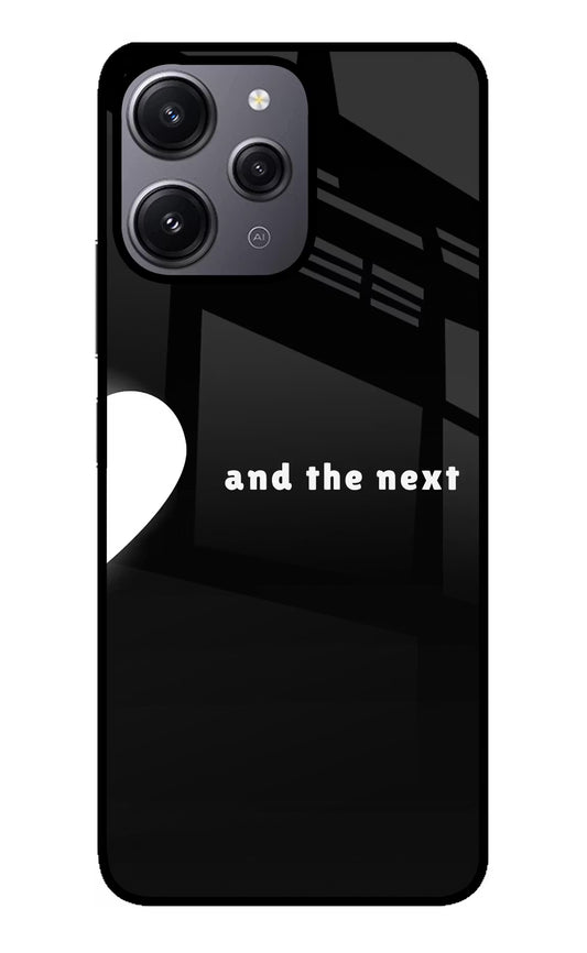 Next World Redmi 12 4G Glass Case