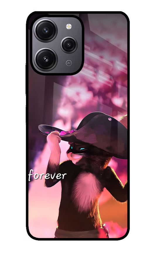 Forever Cat Redmi 12 4G Glass Case