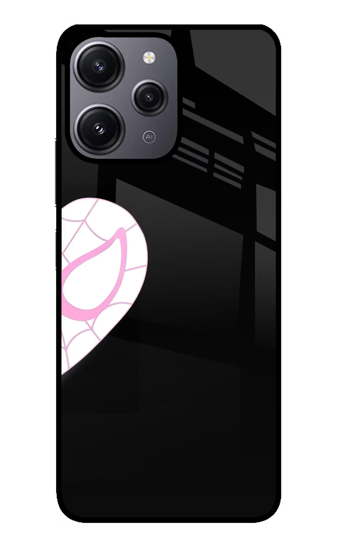 Gwen Mask Redmi 12 4G Glass Case