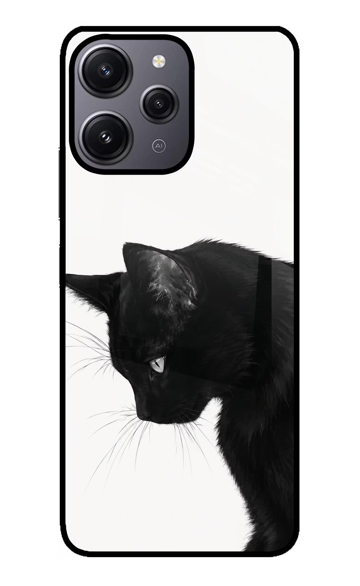Shadow Gaze Redmi 12 4G Glass Case