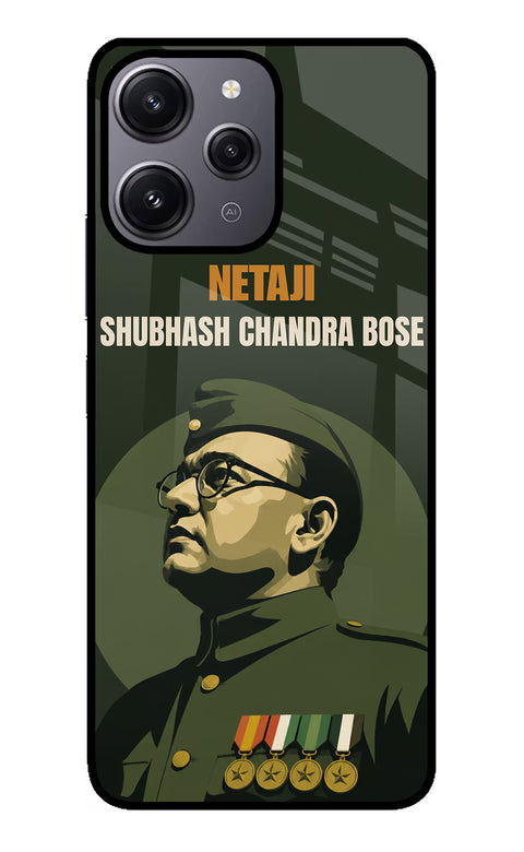 Netaji Legacy Redmi 12 4G Glass Case
