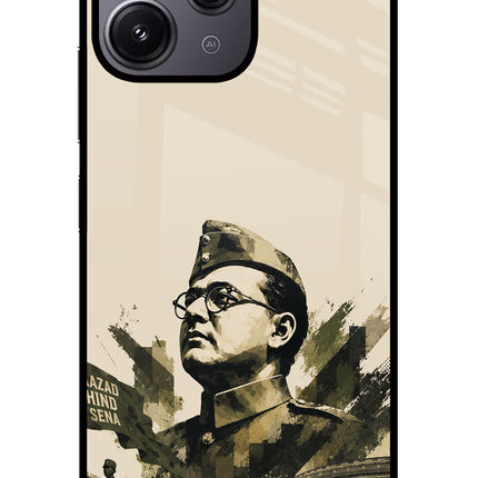 Netaji Rising Redmi 12 4G Glass Case