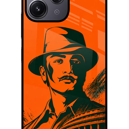 Bhagat Singh Legacy Redmi 12 4G Glass Case