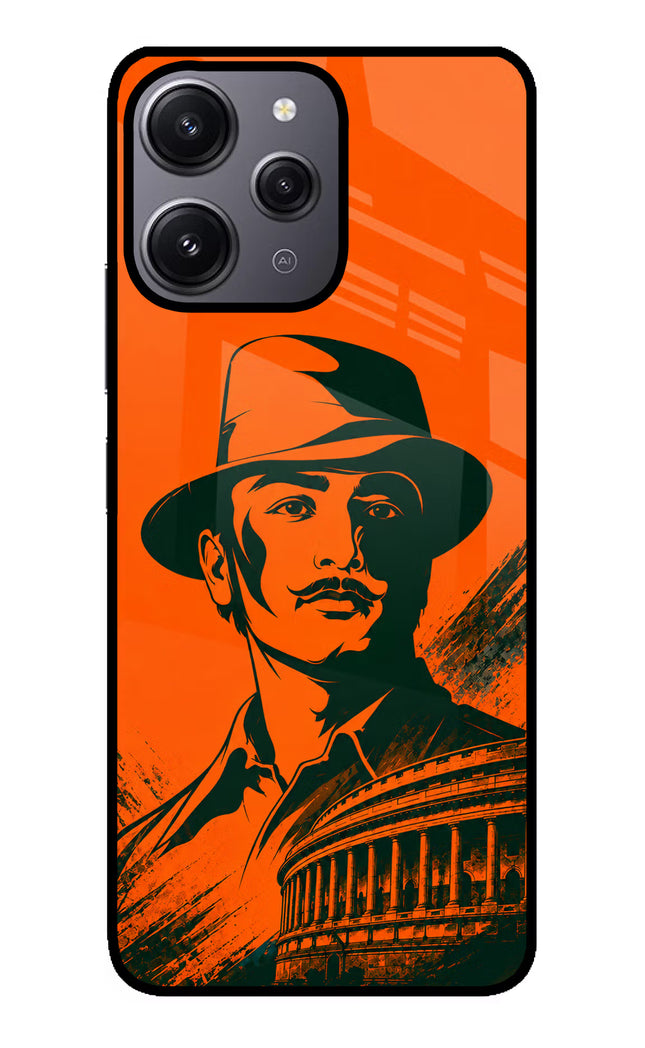 Bhagat Singh Legacy Redmi 12 4G Glass Case