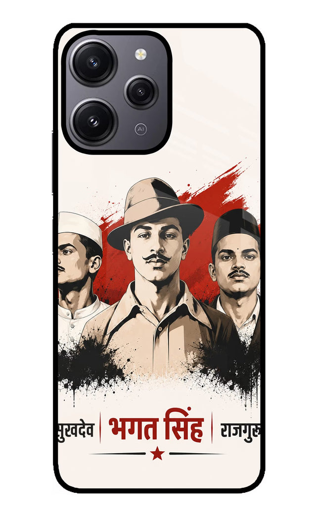 Sardar Patel Iron Will Redmi 12 4G Glass Case