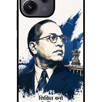 Bhagat Singh Trio Redmi 12 4G Glass Case