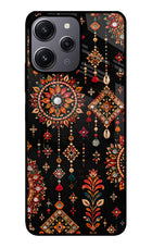 Boho Noir Redmi 12 4G Glass Case