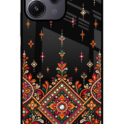 Noir Mehfil Redmi 12 4G Glass Case
