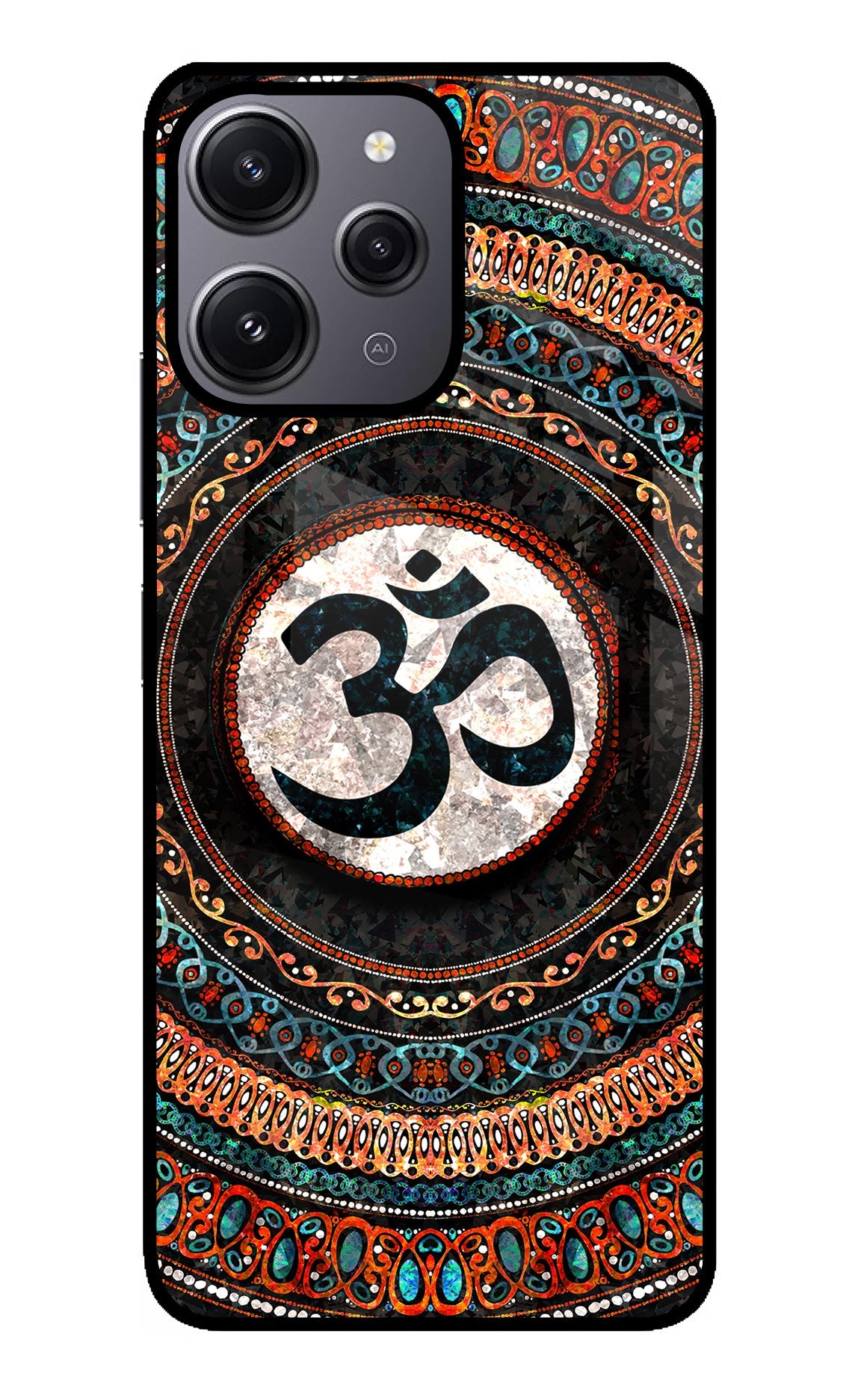 Om Culture Redmi 12 4G Glass Case