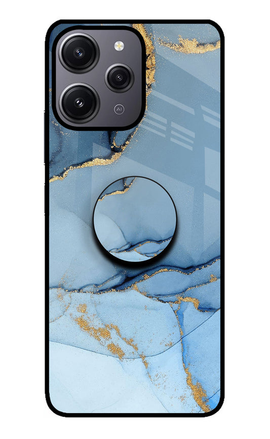 Blue Marble Redmi 12 4G Glass Case