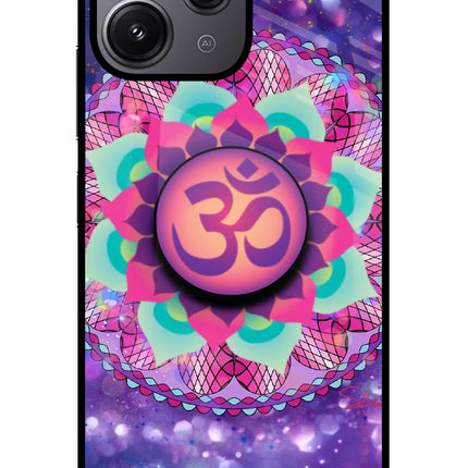 Om Purple Redmi 12 4G Pop Case by Casekaro