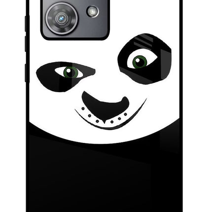 Panda Moto Edge 40 Neo Glass Case Back Cover by Casekaro