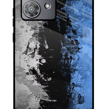 Artistic Design Moto Edge 40 Neo Glass Case Back Cover by Casekaro