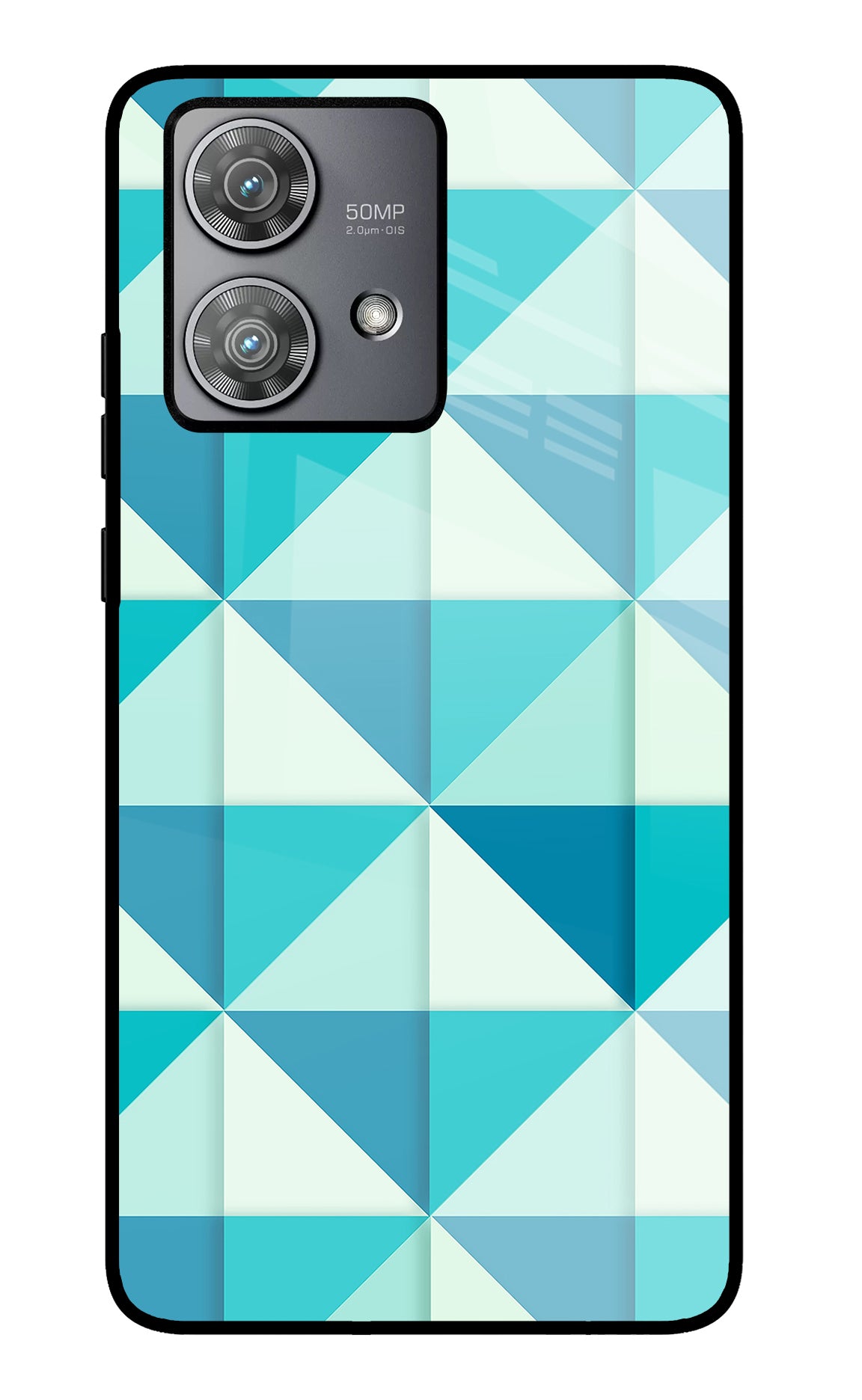 Abstract Moto Edge 40 Neo Glass Case