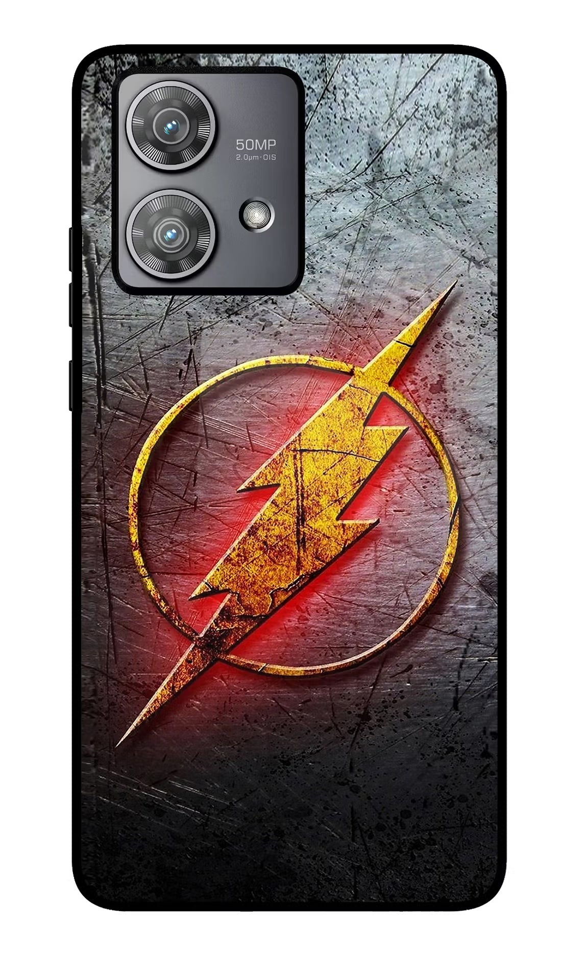 Flash Moto Edge 40 Neo Glass Case Back Cover by Casekaro