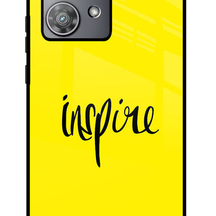 Inspire Moto Edge 40 Neo Glass Case Back Cover by Casekaro