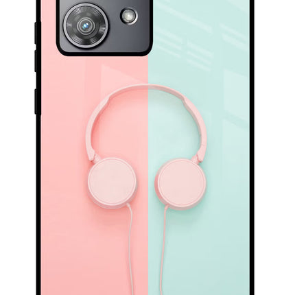 Music Lover Moto Edge 40 Neo Glass Case Back Cover by Casekaro