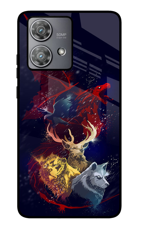 Game Of Thrones Moto Edge 40 Neo Glass Case