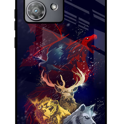 Game Of Thrones Moto Edge 40 Neo Glass Case Back Cover by Casekaro