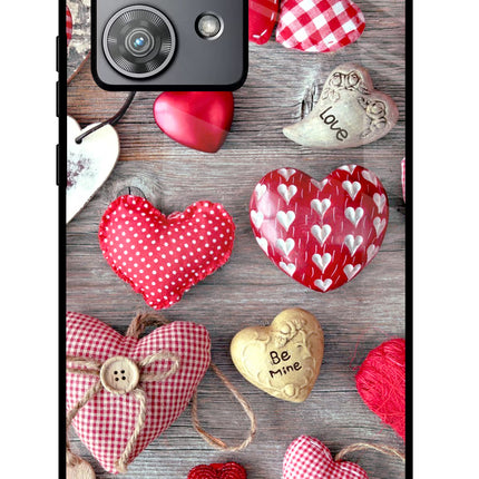 Love Wallpaper Moto Edge 40 Neo Glass Case Back Cover by Casekaro