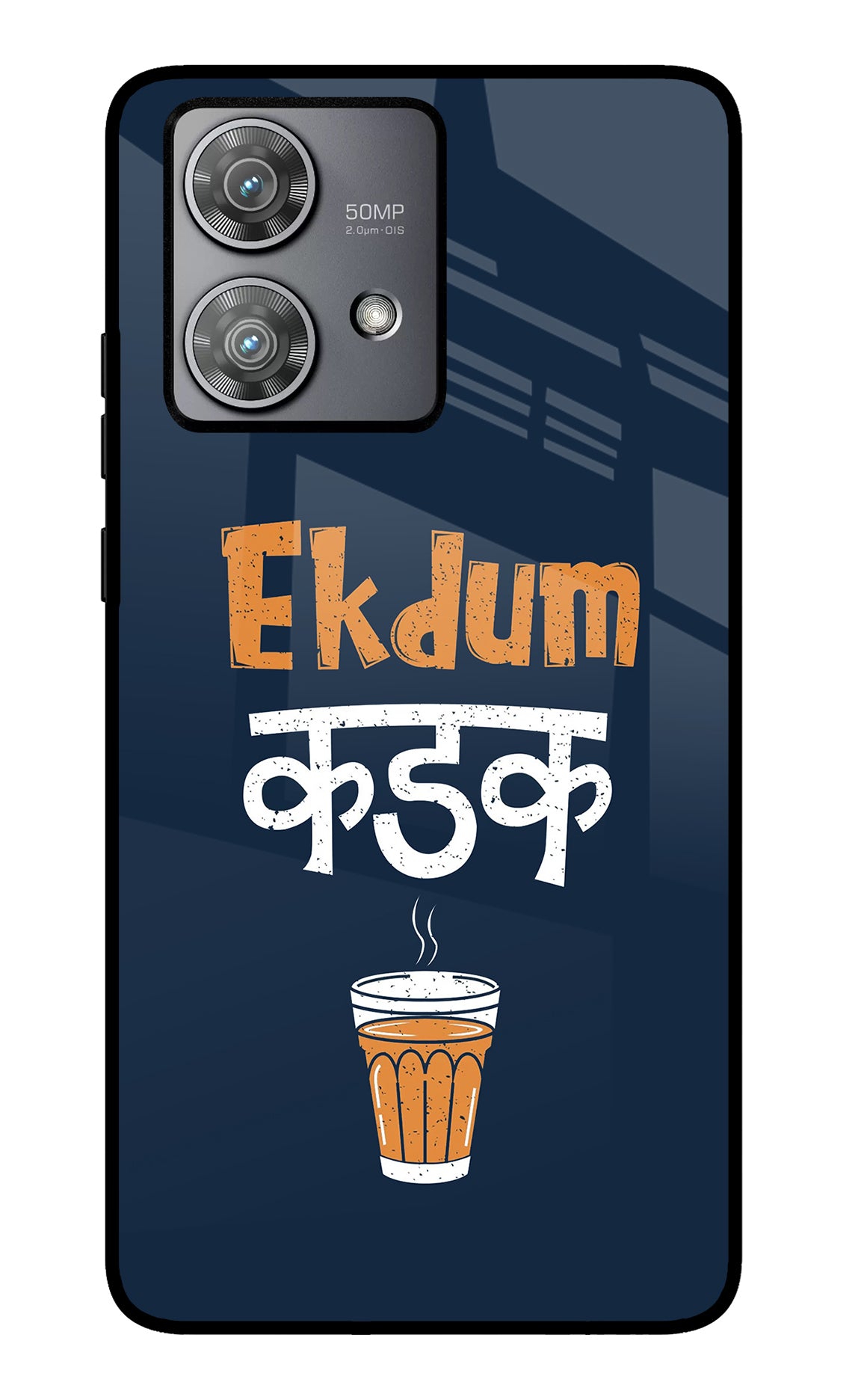 Ekdum Kadak Chai Moto Edge 40 Neo Glass Case