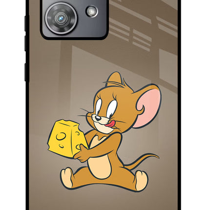 Jerry Moto Edge 40 Neo Glass Case Back Cover by Casekaro