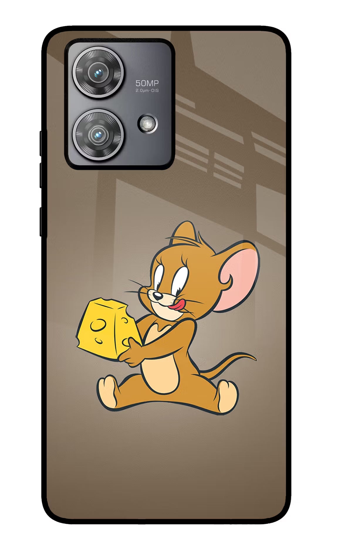 Jerry Moto Edge 40 Neo Glass Case Back Cover by Casekaro