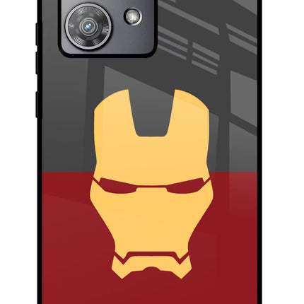 Ironman Moto Edge 40 Neo Glass Case Back Cover by Casekaro