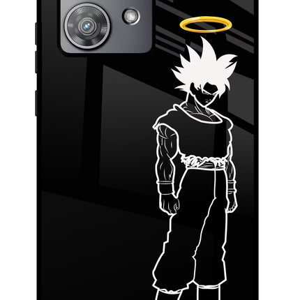 DBS Character Moto Edge 40 Neo Glass Case Back Cover by Casekaro