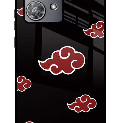 Akatsuki Moto Edge 40 Neo Glass Case Back Cover by Casekaro