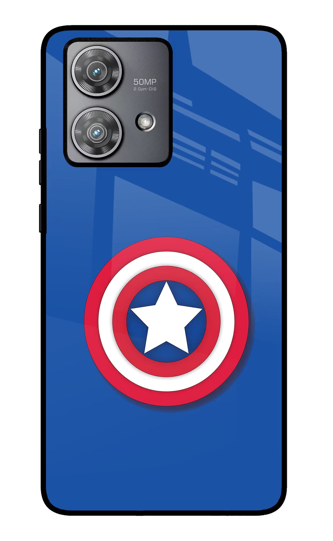 Shield Moto Edge 40 Neo Glass Case Back Cover by Casekaro