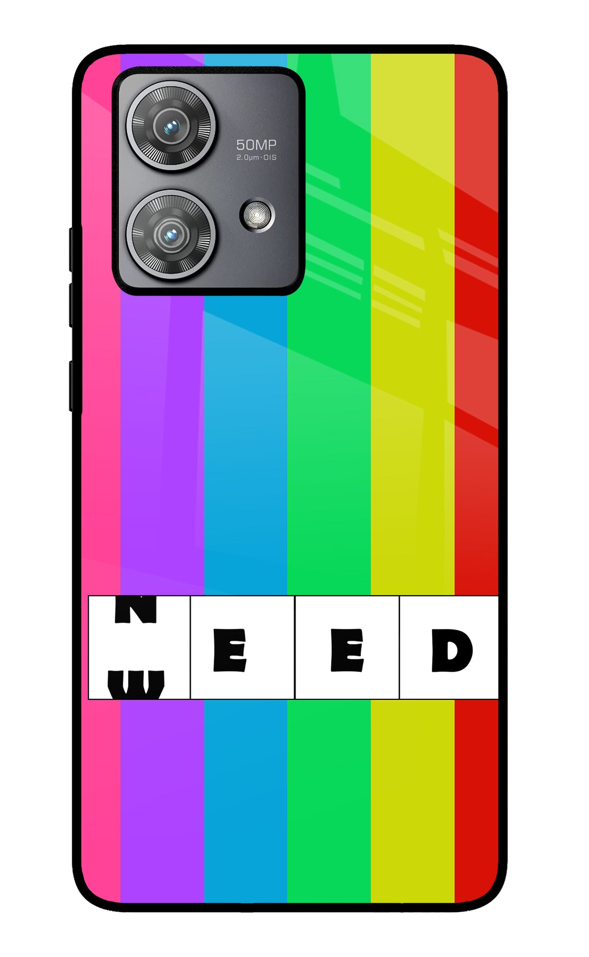 Need Weed Moto Edge 40 Neo Back Cover