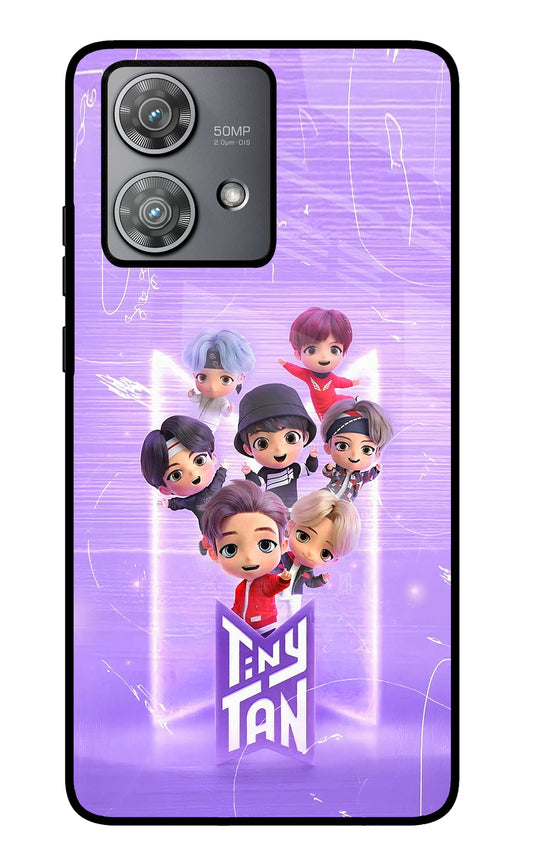 BTS Tiny Tan Moto Edge 40 Neo Glass Case