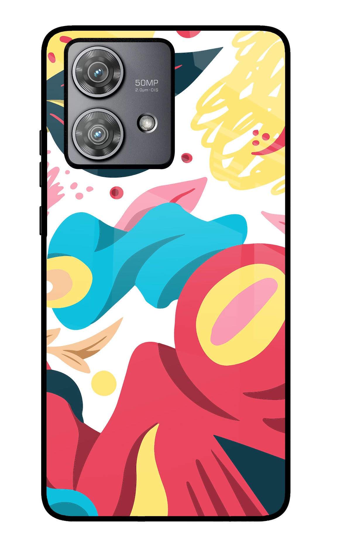 Trippy Art Moto Edge 40 Neo Back Cover