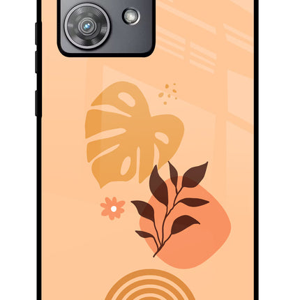Bohemian Art Moto Edge 40 Neo Glass Case Back Cover by Casekaro