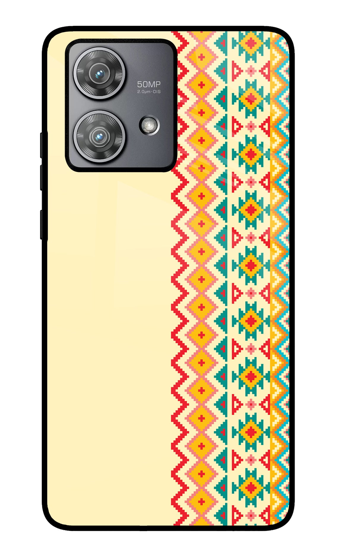 Ethnic Seamless Moto Edge 40 Neo Back Cover