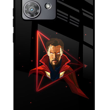 Doctor Ordinary Moto Edge 40 Neo Glass Case Back Cover by Casekaro