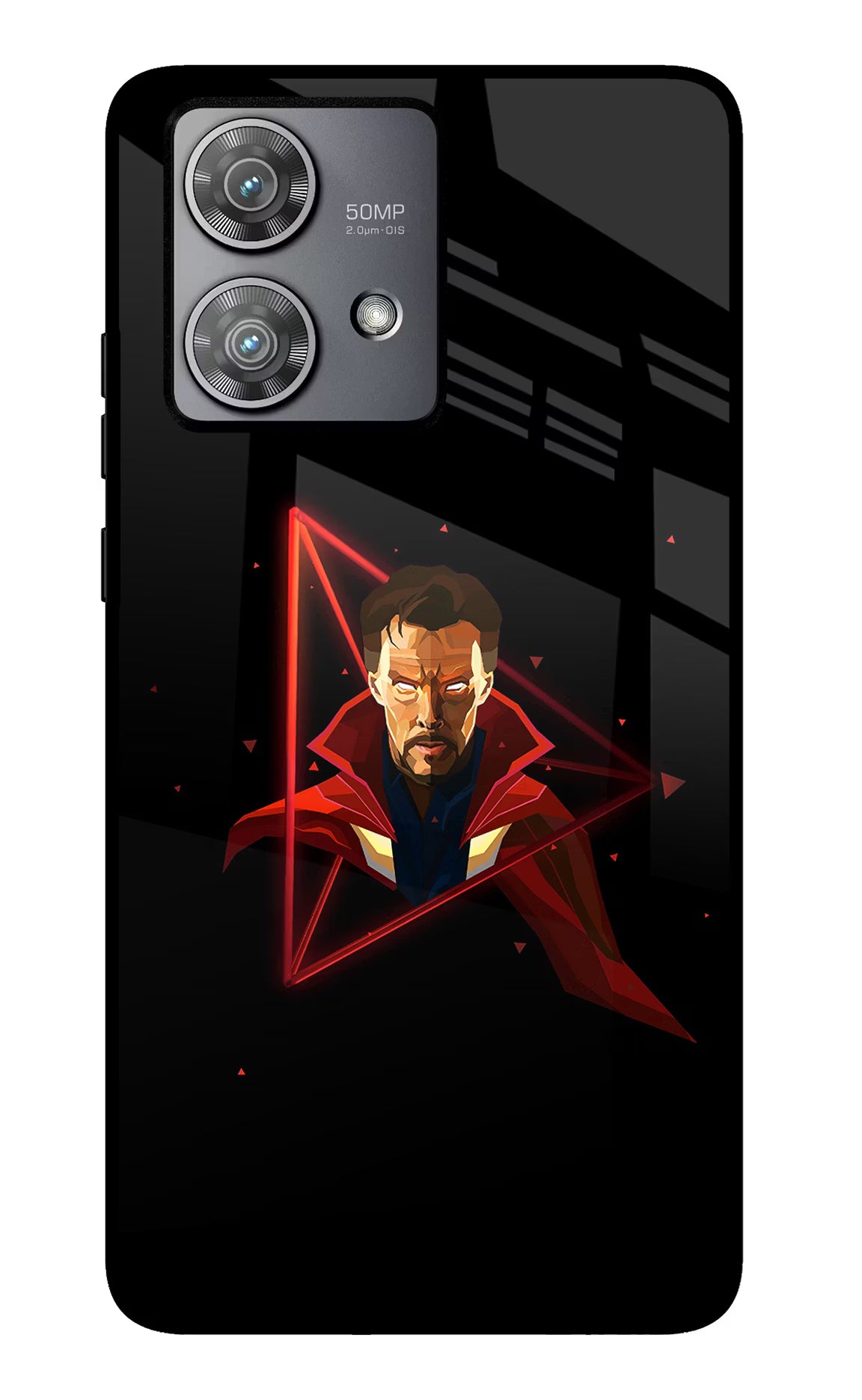 Doctor Ordinary Moto Edge 40 Neo Glass Case Back Cover by Casekaro