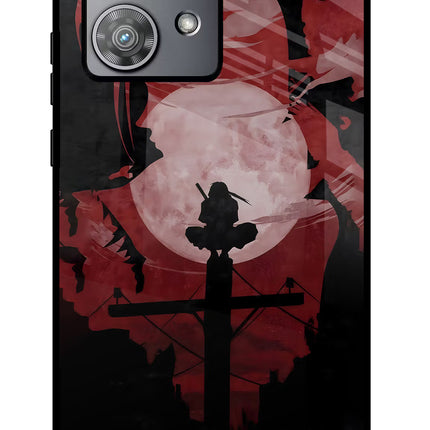 Naruto Anime Moto Edge 40 Neo Glass Case Back Cover by Casekaro