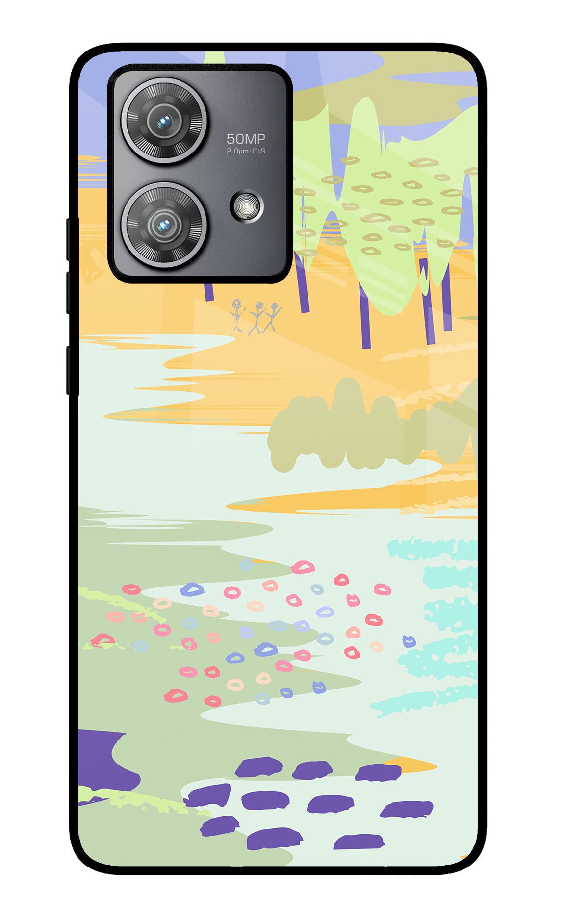 Scenery Moto Edge 40 Neo Back Cover